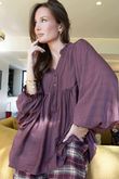 Balmoral Blouse Mulberry